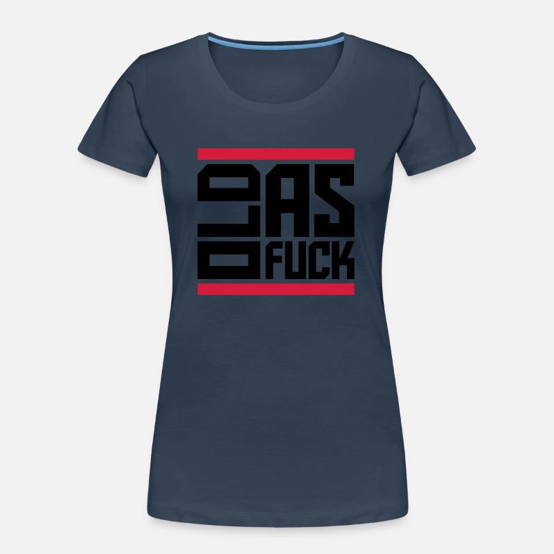old AF Text Logo Women's Premium Organic T-Shirt