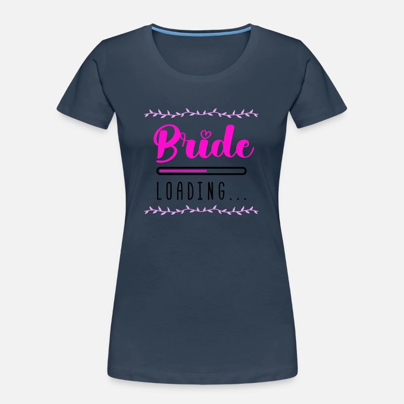 bride loading Frauen Premium Bio T-Shirt
