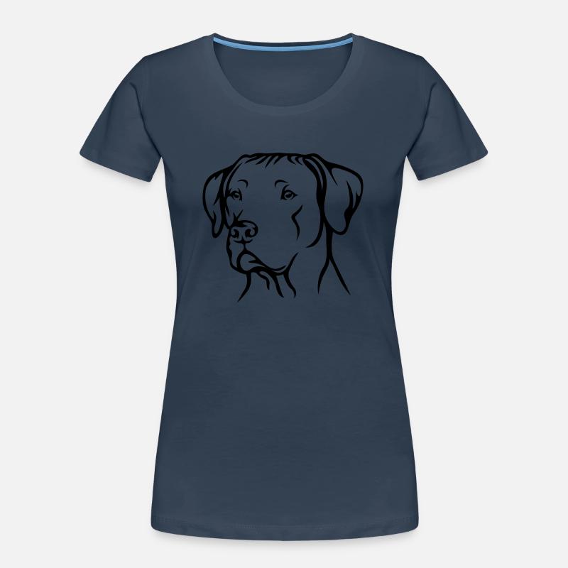 Rhodesian Ridgeback Frauen Premium Bio T-Shirt