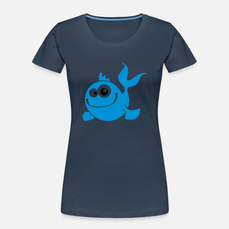 fish Women's Premium Organic T-Shirt