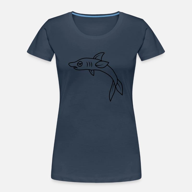 Bored Angry Fish Women's Premium Organic T-Shirt