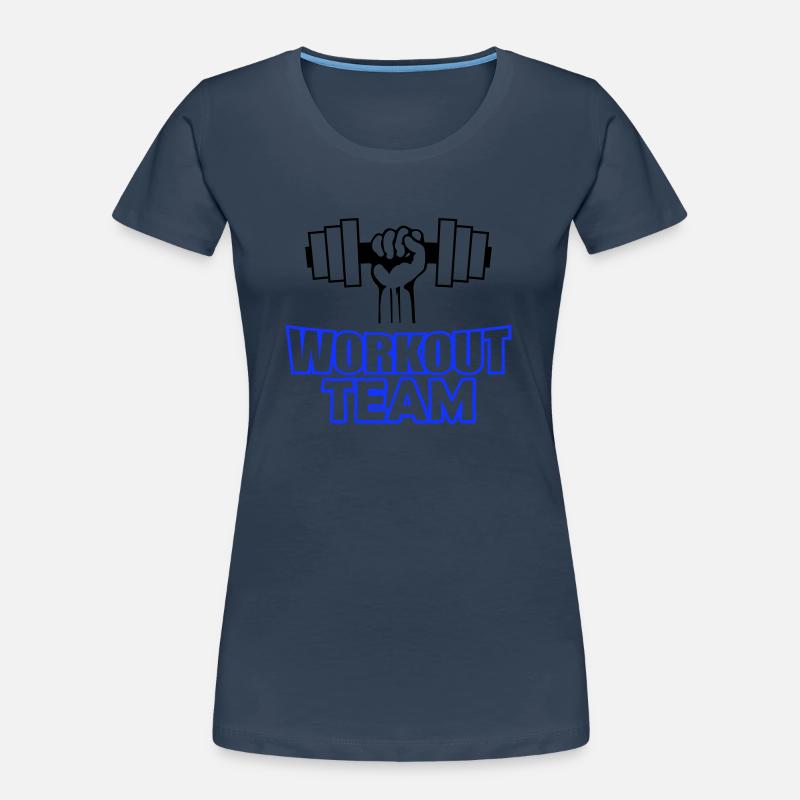Workout Team Frauen Premium Bio T-Shirt