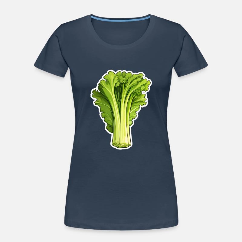 Céleri ou céleri T-shirt bio Premium Femme