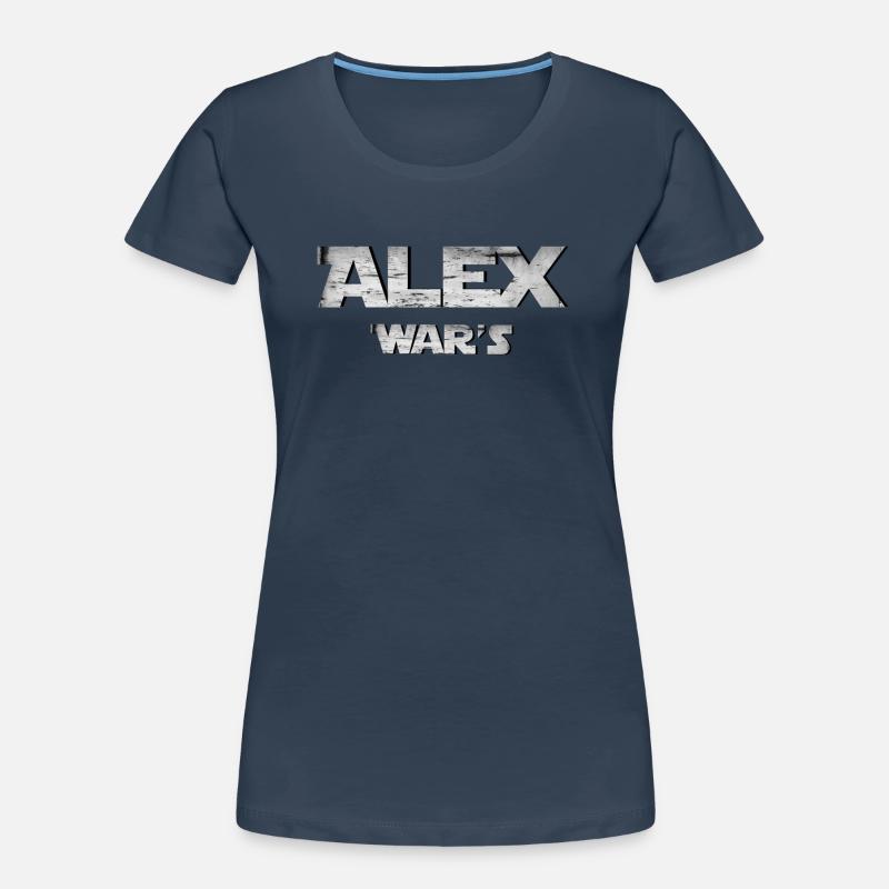 Alex Wars Geschenk Geschenkidee Alexander Frauen Premium Bio T-Shirt