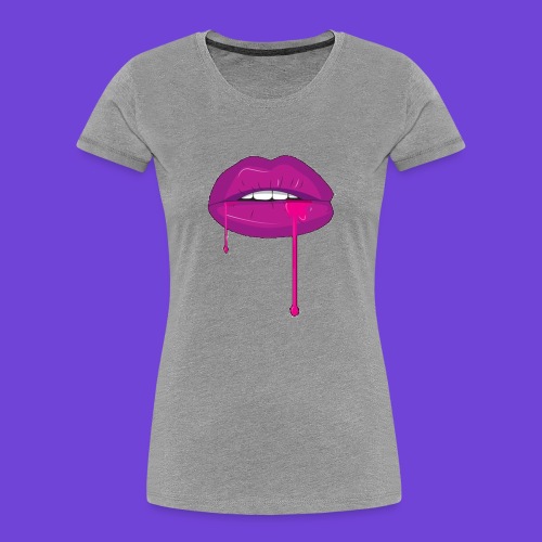 Purple Kiss - Maglietta ecologica premium da donna