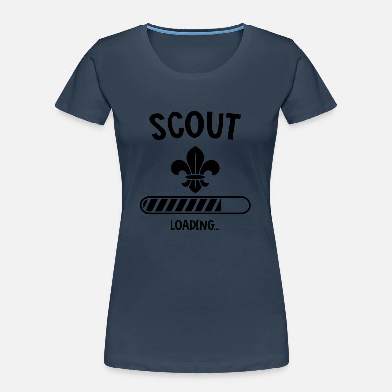 Scout Loading Frauen Premium Bio T-Shirt