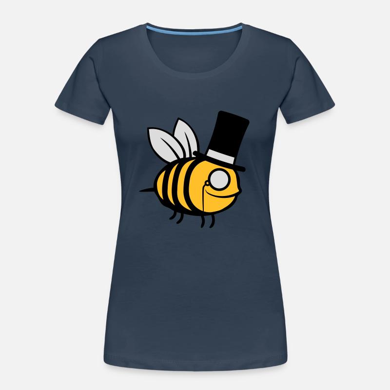 Sir Bee Top Hat Women's Premium Organic T-Shirt