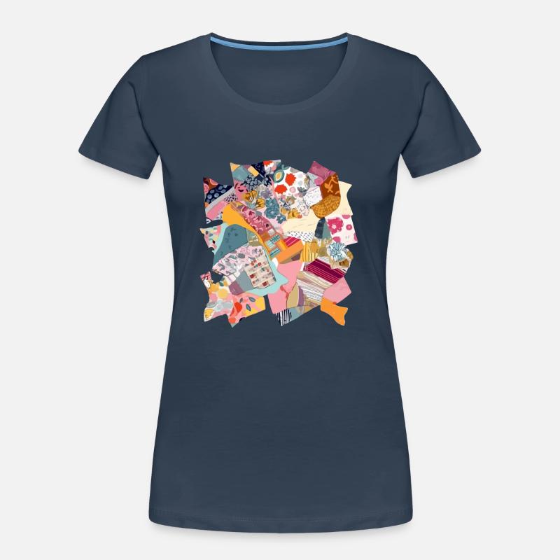 Fabric patchwork n°2 Women's Premium Organic T-Shirt
