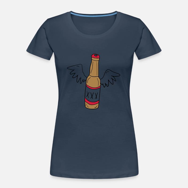 Engels Bier Frauen Premium Bio T-Shirt