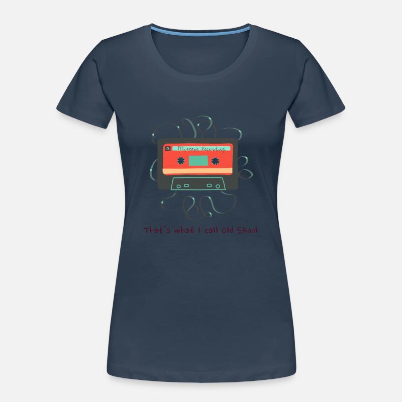 Old Cassette Mixtape: C’est ce que j’appelle Old Skool T-shirt bio Premium Femme