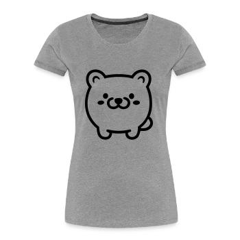 Dog - Women's Premium Organic T-Shirt -  - Front - Mia (176cm)