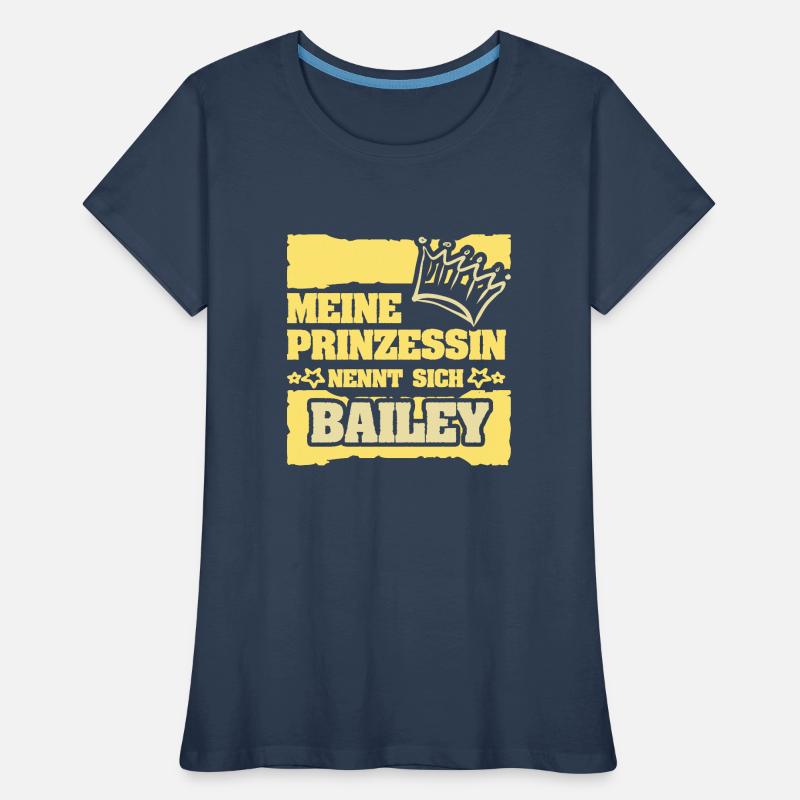 Mädchenname Bailey Frauen Premium Bio T-Shirt