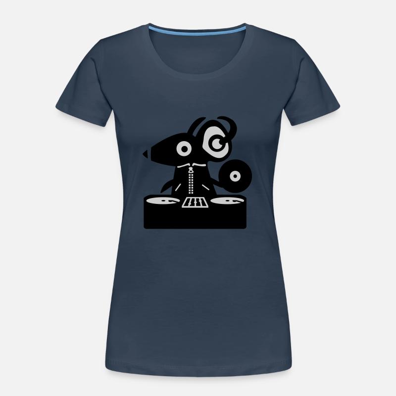 DJ Mouse - Rat Women's Premium Organic T-Shirt