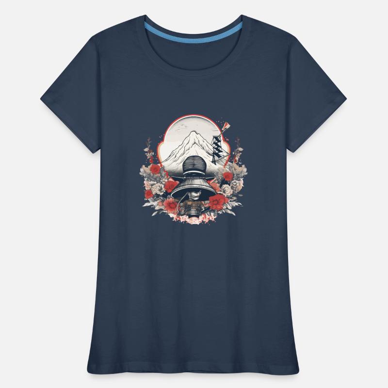 Vintage mountain Women's Premium Organic T-Shirt
