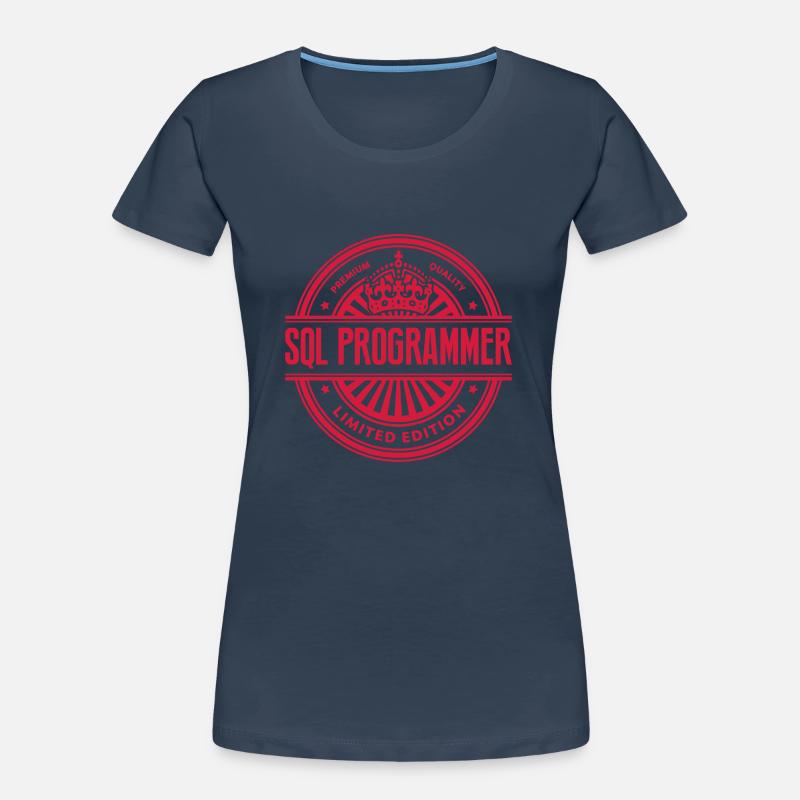 Limited edition sql programmer premium q Women's Premium Organic T-Shirt
