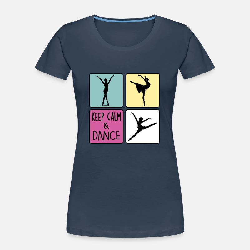 Danser Danser danse danser jambe balancer T-shirt bio Premium Femme