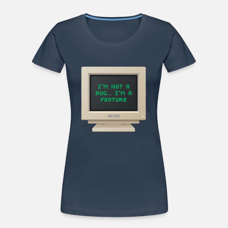 CRT Design - Ich bin kein Bug, ich bin ein Feature Frauen Premium Bio T-Shirt