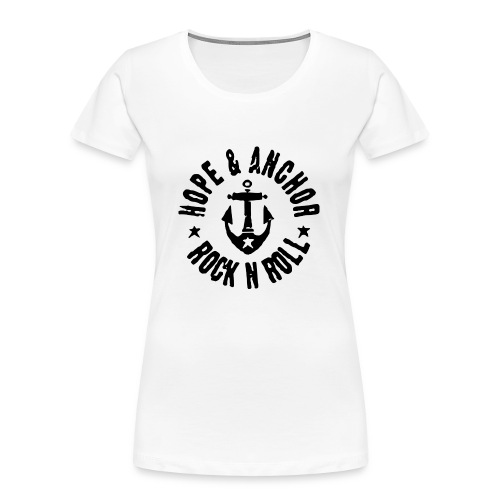 Hope & Anchor - Rock´n´Roll - Frauen Premium Bio T-Shirt