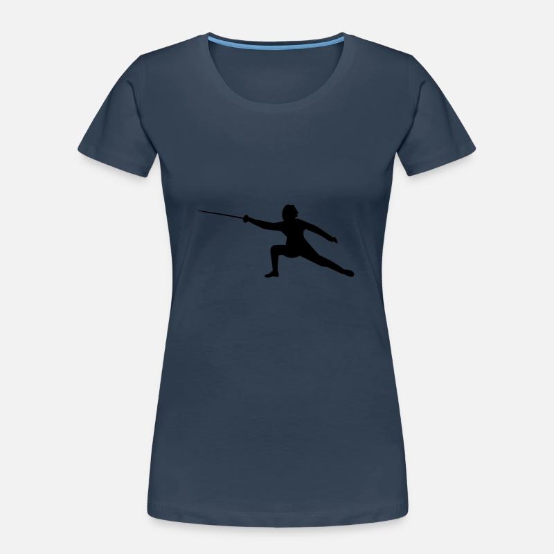 Fencer Frauen Premium Bio T-Shirt