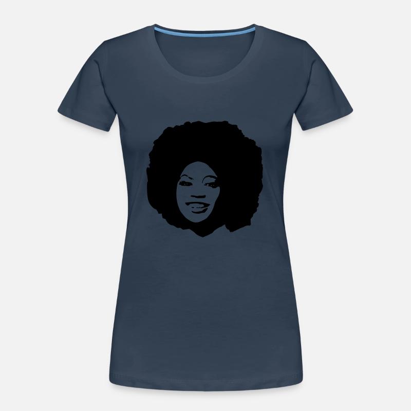 AFROKOPF Frauen Premium Bio T-Shirt