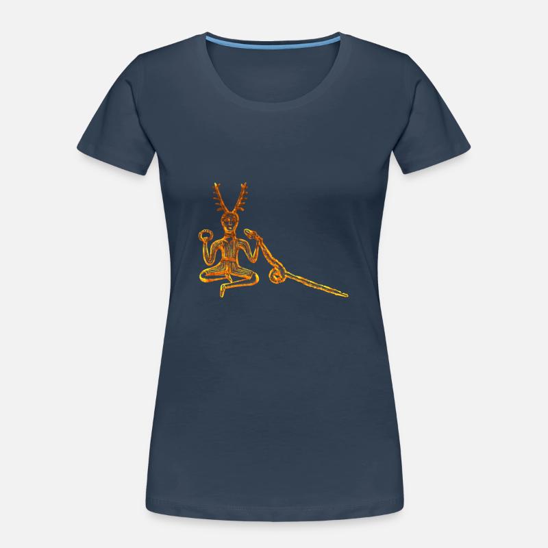 Cernunnos (4 utilisation sur dark) T-shirt bio Premium Femme