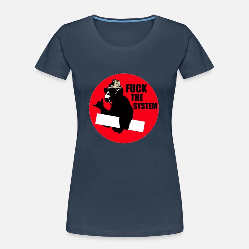 baiser le système T-shirt bio Premium Femme