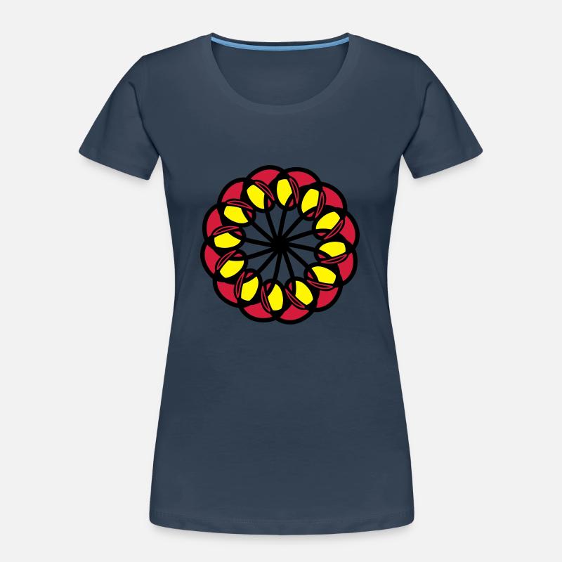 mandala T-shirt bio Premium Femme
