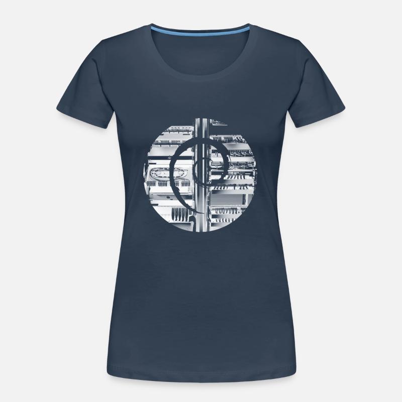 Debian GNU Linux Frauen Premium Bio T-Shirt
