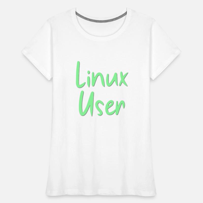 Linux Users Women's Premium Organic T-Shirt