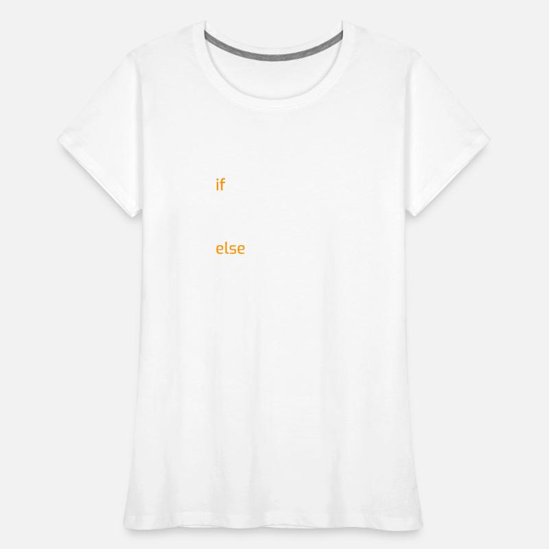 Drôle de blague sur la programmation du café I T-shirt bio Premium Femme