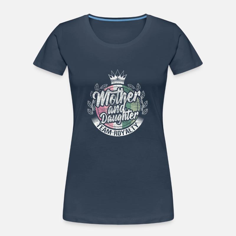 Mutter Tochter Mutterliebe Geschenkidee Frauen Premium Bio T-Shirt