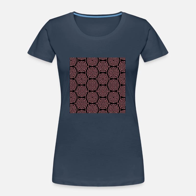 Chinese pattern Women's Premium Organic T-Shirt