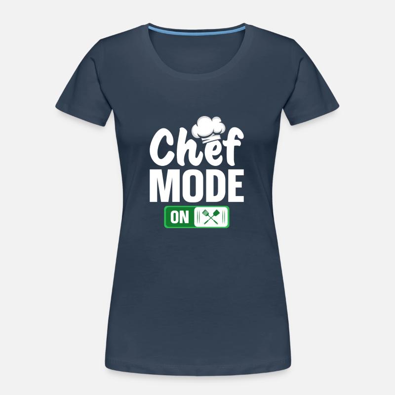 Chef mode enabled Women's Premium Organic T-Shirt