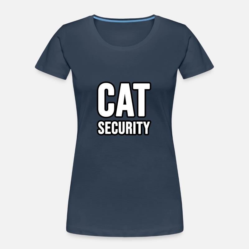 Hunde oder Katzen Security Frauen Premium Bio T-Shirt