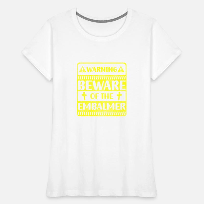 Undertaker work coffin corpse Women's Premium Organic T-Shirt