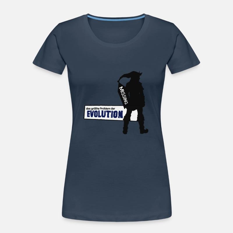 Missing Link - Das größte Problem der Evolution Frauen Premium Bio T-Shirt