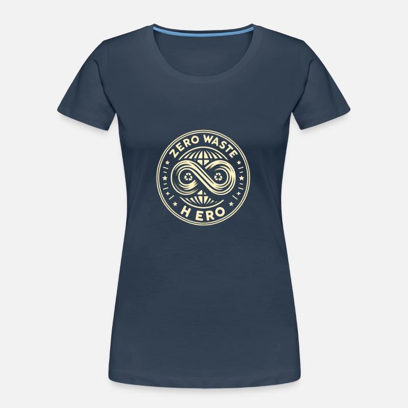 Héros Zéro Déchet 2 T-shirt bio Premium Femme