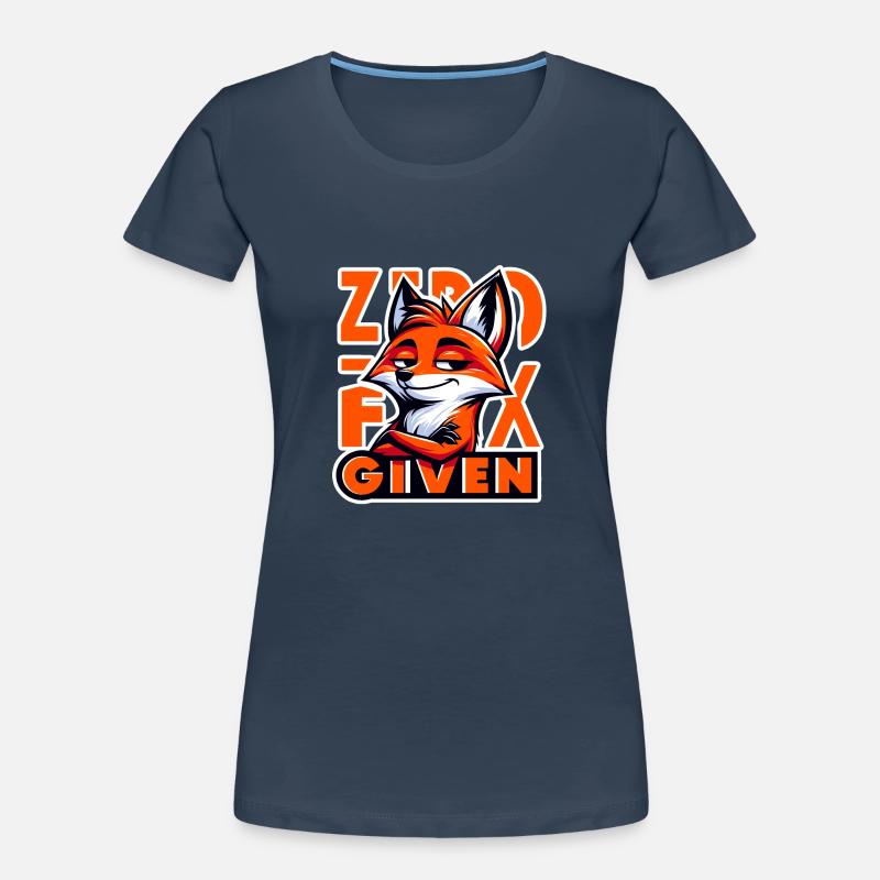 Zero Given - Fox Illustration Women's Premium Organic T-Shirt