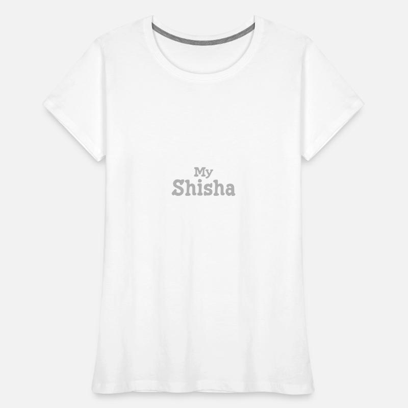 Hookah Tabak Chillen Zigarette Frauen Premium Bio T-Shirt