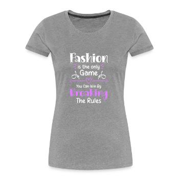 Fashion Lovers Shopping Runway - Women's Premium Organic T-Shirt -  - Front - Mia (176cm)