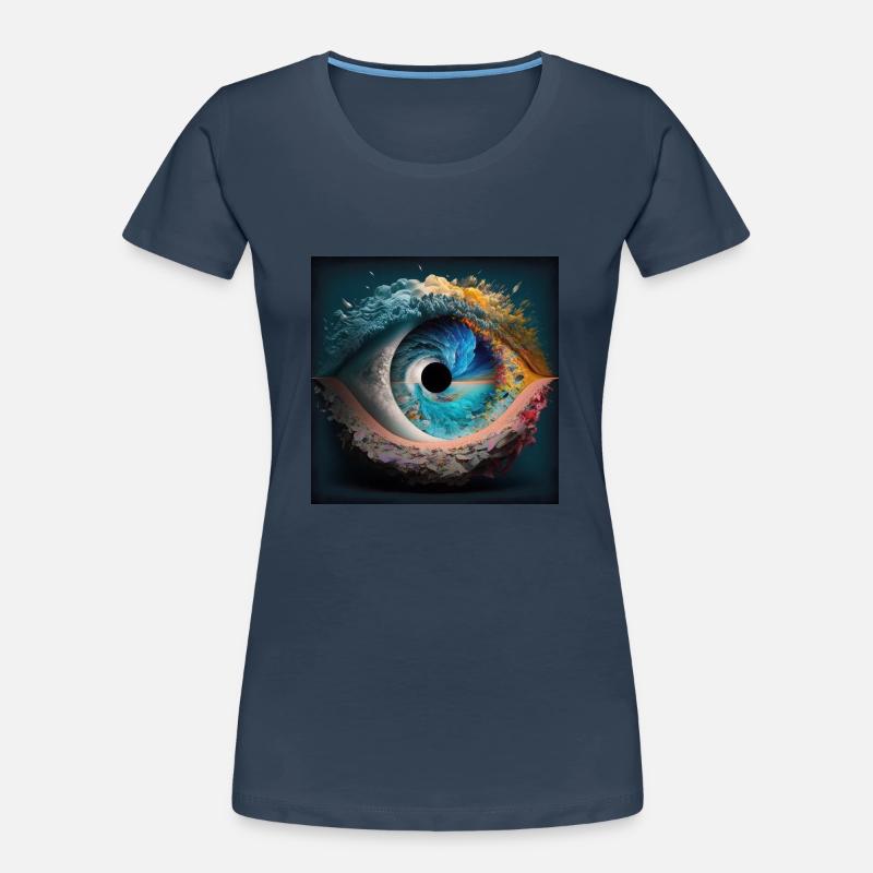 Der Blick der Erde Frauen Premium Bio T-Shirt