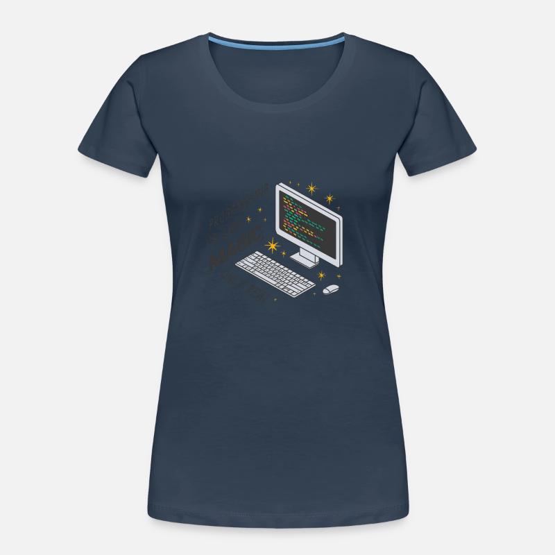 Programming is like magic, only real. Women's Premium Organic T-Shirt