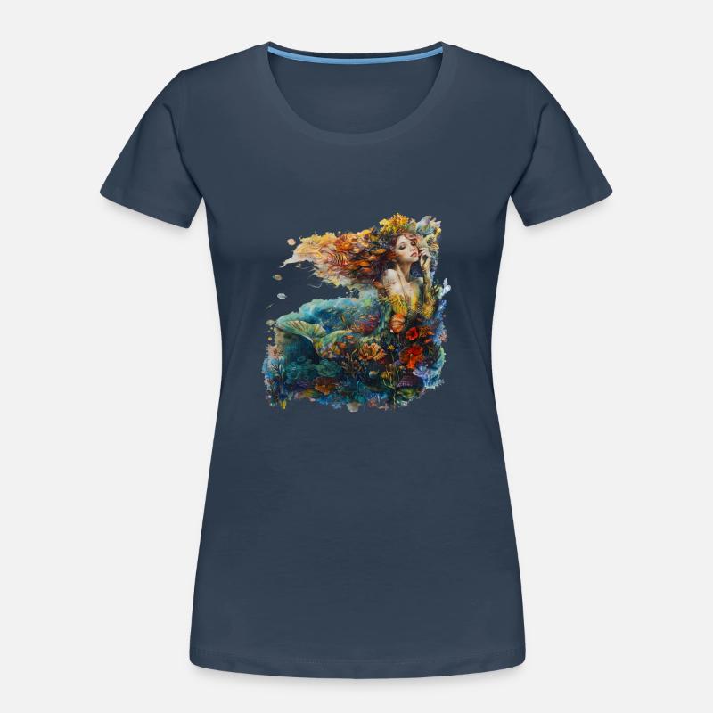 Une plongée dans la barrière de corail est une expérience T-shirt bio Premium Femme