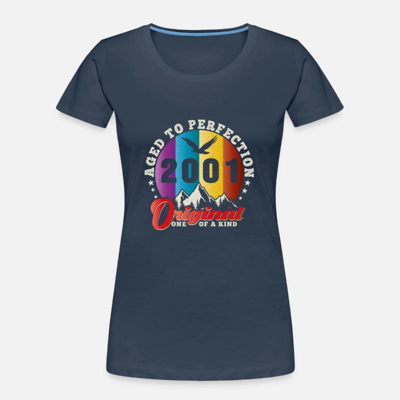 Perfektion 2001 - 23. Jubiläum, Original Frauen Premium Bio T-Shirt