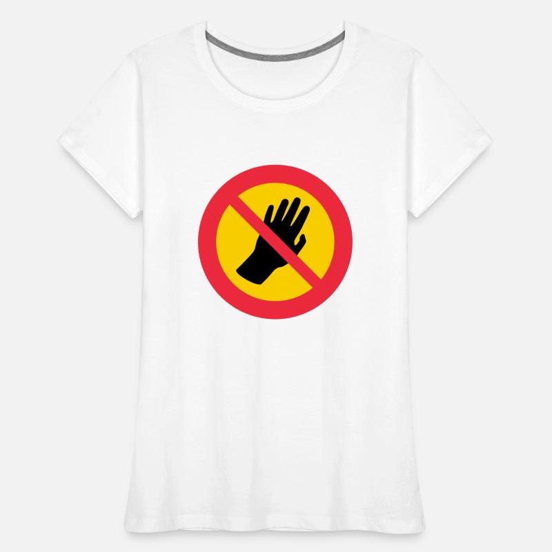 Please don't touch me - Autism - Asperger Women's Premium Organic T-Shirt