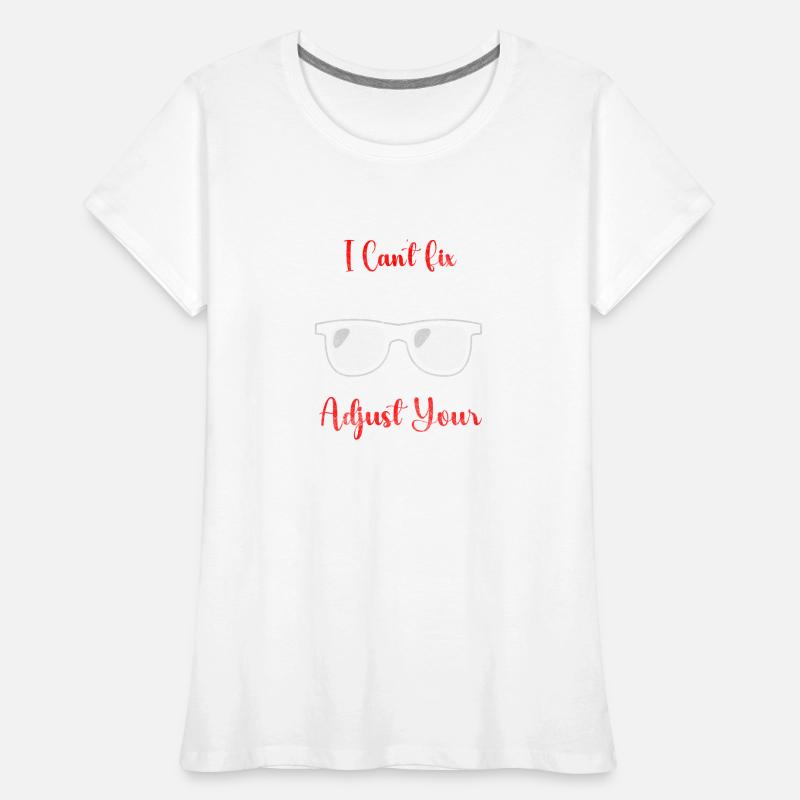 Visual aid spectacle snake Women's Premium Organic T-Shirt
