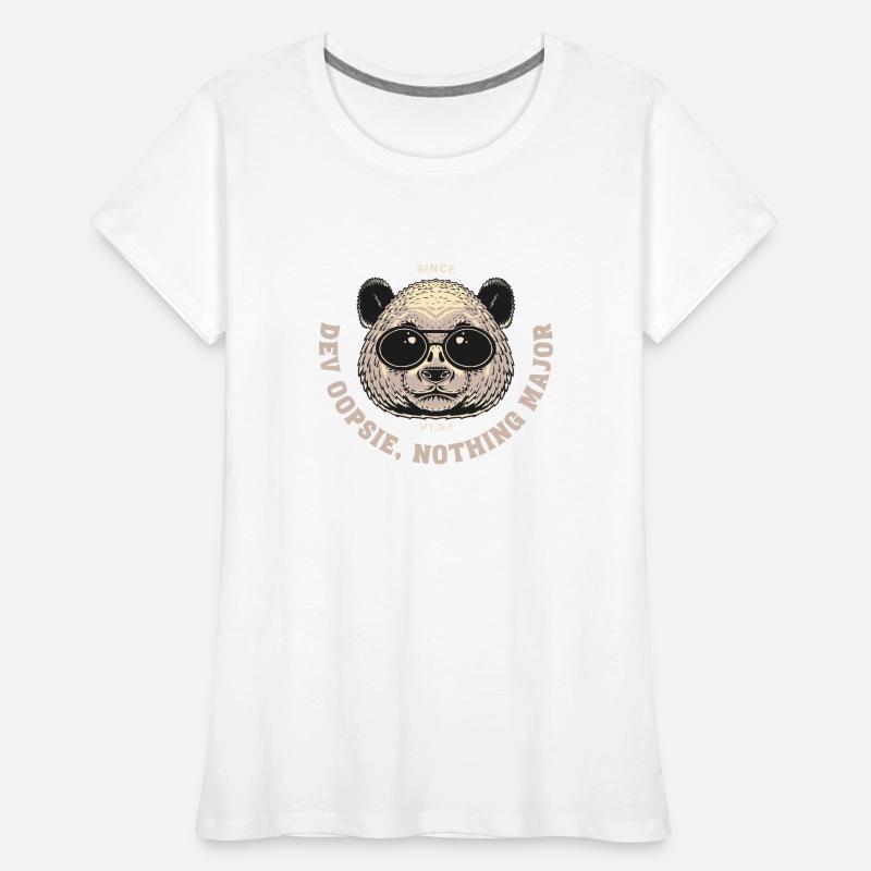 DevOps: Oopsie Panda - nothing major Women's Premium Organic T-Shirt