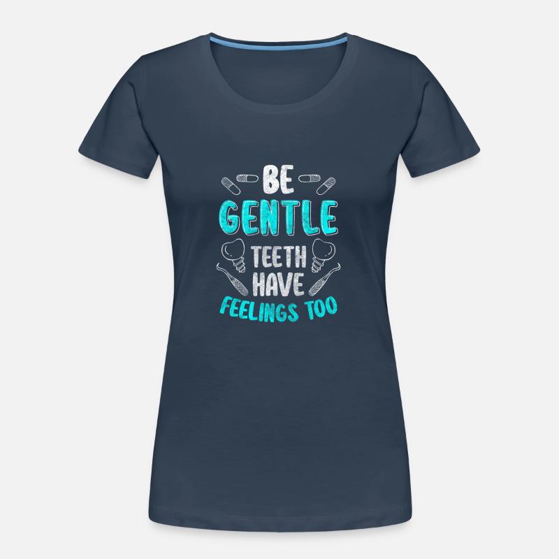 Teeth Drill Jaw Women's Premium Organic T-Shirt