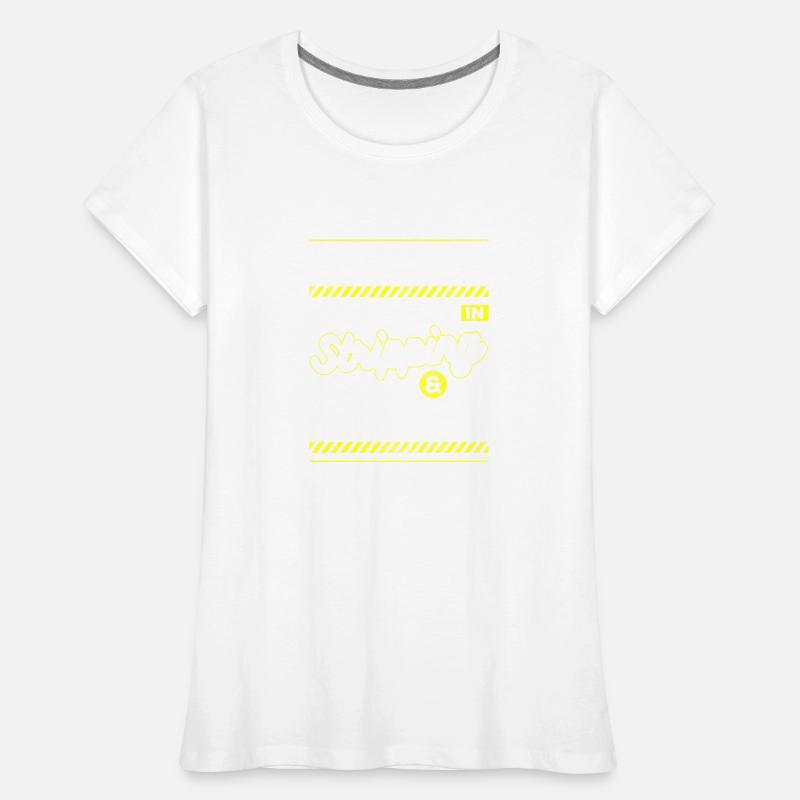 Marteau de constructeur de maisons de toits de charpentier T-shirt bio Premium Femme