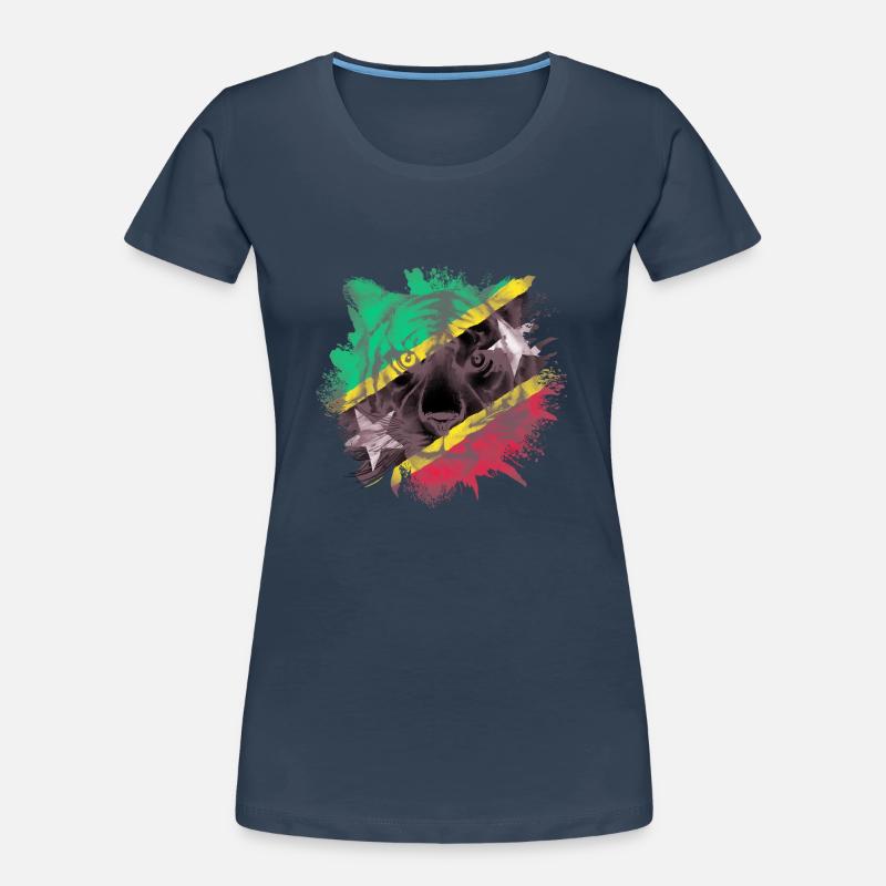 Saint Kitts and Nevis Women's Premium Organic T-Shirt